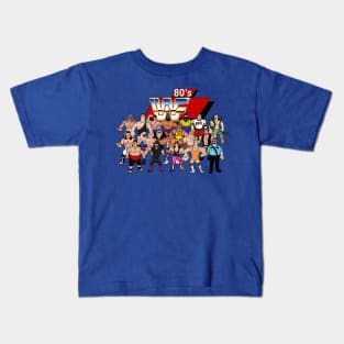 Wrestling roster || WF80s Kids T-Shirt
